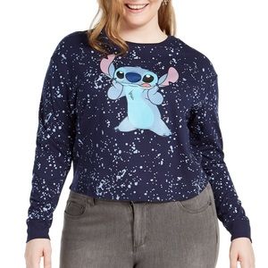 Plus Size Stitch Graphic Top